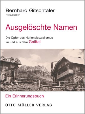 cover image of Ausgelöschte Namen